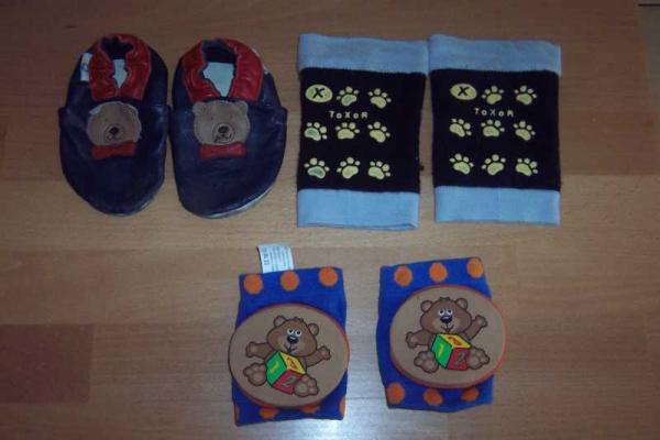 Bild zu Krabbelpuschen,Knieschoner und Krabbelhilfe abzugeben - Sparforum - Forum rund ums Sparen