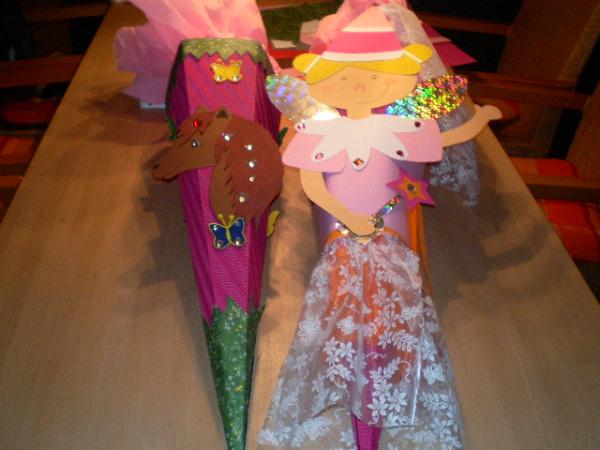 Bild zu Hurra Geschafft!! Schultüten für meine kleine und für mein Patenkind sind fertig - Sparforum - Forum rund ums Sparen