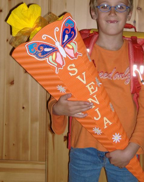 Bild zu Hama Ranzen Butterfly: hab eine dazu passende Schultüte zu verkaufen - Sparforum - Forum rund ums Sparen