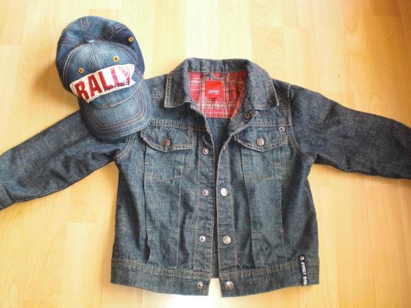 Bild zu ESPRIT Jeans Jacke Gr. 92 + Tom Tailor Cap zu verkaufen - Sparforum - Forum rund ums Sparen