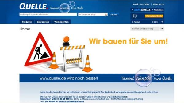 Bild zu Jetzt habt ihr Quelle ganz lahmgelegt... - Sparforum - Forum rund ums Sparen