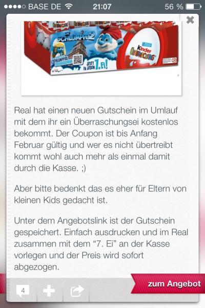 Bild zu Ü ein gratis bei Real - Sparforum - Forum rund ums Sparen