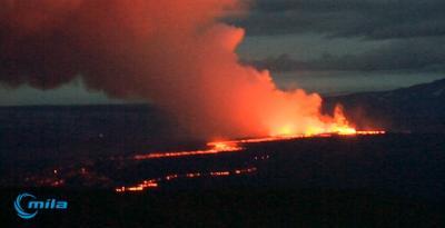 Bild zu Aktuelle Eruptionsspalte in Island... - Aktuelles