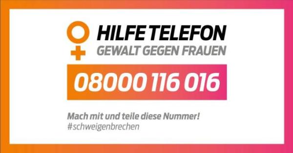 Bild zu Hilfetelefon für alle Frauen, die Gewalt erfahren - Aktuelles