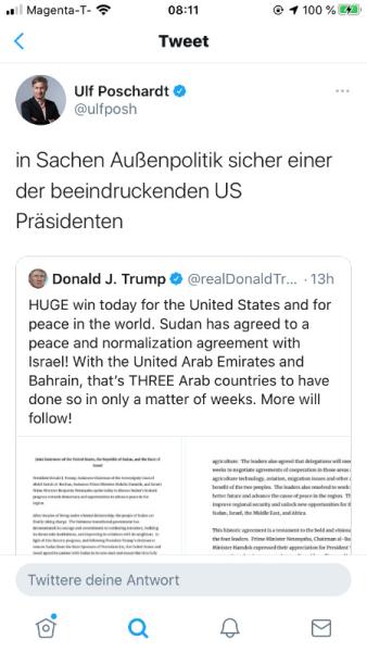 Bild zu Sudan - Israel - Aktuelles