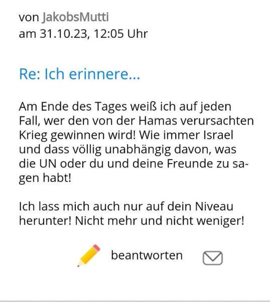 Bild zu Diese Aussage spiegelt... - Aktuelles