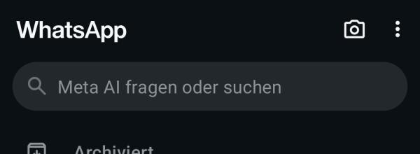 Bild zu Meta bei whatsapp - Aktuelles