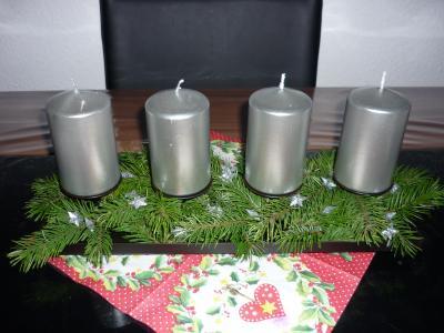 Bild zu Adventskranz - Frage zur Deko - Weihnachten