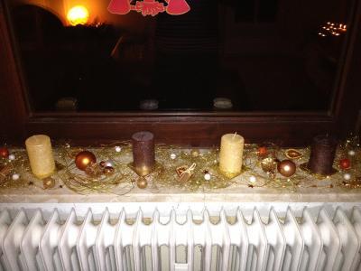 Bild zu Adventsfensterbank auch fertig - Weihnachten