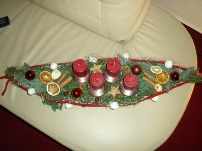 Bild zu Advensgesteck ist fertig.... - Weihnachten