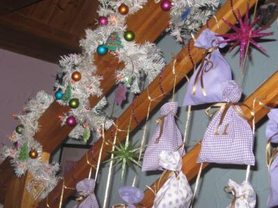 Bild zu der Adventskalender aufgehängt :) - Weihnachten