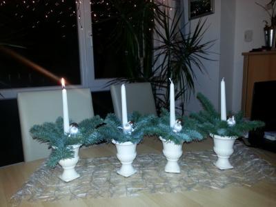 Bild zu mein "Adventskranz" - Weihnachten