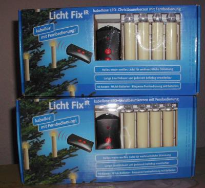 Bild zu Wer suchte hier die LED Kerzen für den Weihnachtsbaum ohne Kabel??? - Weihnachten