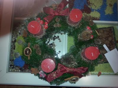 Bild zu unser Adventskranz - Weihnachten