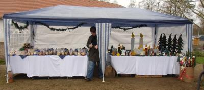 Bild zu unser Stand am Weihnachtsmarkt - Weihnachten