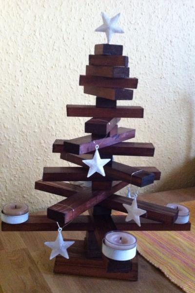 Bild zu Mein Mann hat Deko für mich gebastelt... - Weihnachten