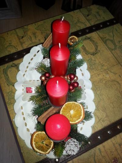 Bild zu Mein Adventsgesteck - Weihnachten