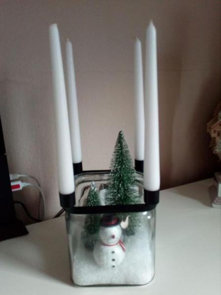 Bild zu Hab mein Adventsgesteck fertig *g* - Weihnachten