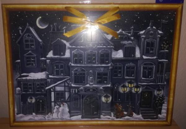 Bild zu Nostalgischer Bilder Adventskalender - Weihnachten