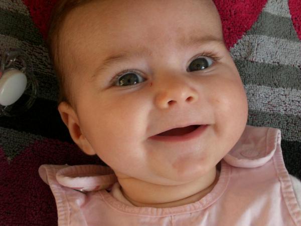 Bild zu hier meine Grinsebacke - Forum für Januar - Mamis