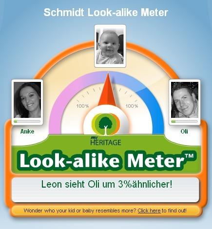 Bild zu Gesichtsvergleich mit Euren Kleinen!!!!!!!!!!! - Forum für Januar - Mamis