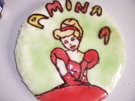 Bild zu hier mein aufleger für die torte morgen - Forum für Januar - Mamis