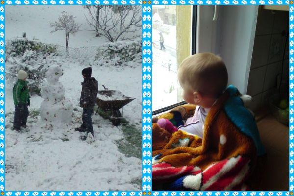 Bild zu der winter kommt mit großen schritten... - Forum für Januar - Mamis