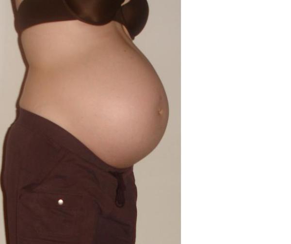 Bild zu ein Bauchbildchen von heute :-) - Forum für Januar - Mamis