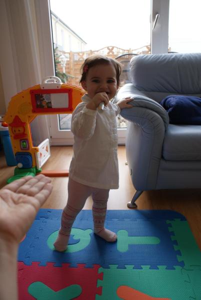 Bild zu Hier mal meine Grinsemaus! - Forum für Januar - Mamis