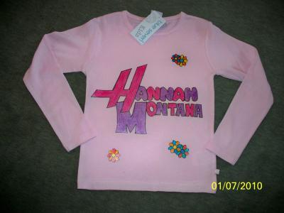 Bild zu Juhu Angelinas "Hannah Montana" Shirt ist fertig - Forum für Januar - Mamis