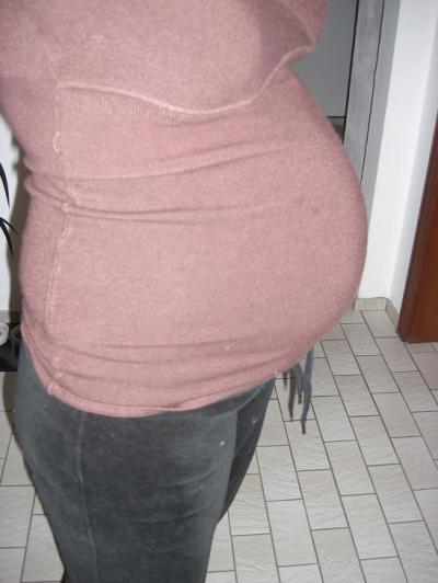 Bild zu Bauchbild bei 23+3 - Forum für Januar - Mamis
