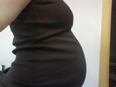 Bild zu Auch mal ein Bauchbild von mir - Forum für Januar - Mamis