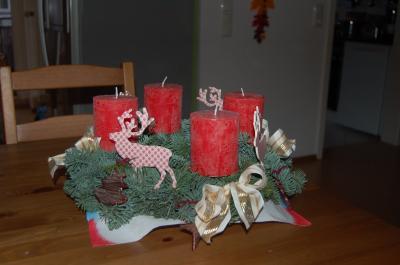 Bild zu Mein Weihnachtskranz... - Forum für Januar - Mamis