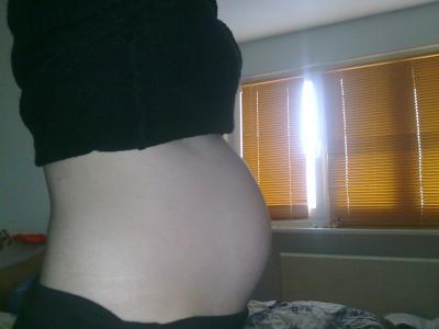 Bild zu aktuelles Bauchbild 36.ssw/wer macht mit? - Forum für Januar - Mamis
