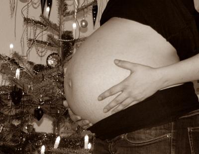Bild zu Bauch in der 40. SSW - Forum für Januar - Mamis