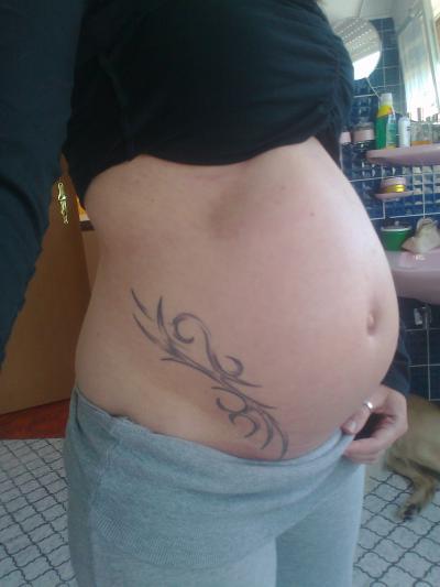 Bild zu dann möchte ich auch mal bauch zeigen :-) - Forum für Januar - Mamis