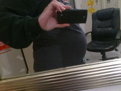 Bild zu so jetzt will ich aber auch Bauchbild zeigen ;) - Forum für Januar - Mamis
