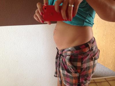 Bild zu Bauchiiiiiii runde ;) - Forum für Januar - Mamis