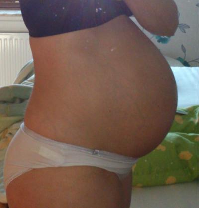 Bild zu wie sieht's mir bauch Bildern aus? - Forum für Januar - Mamis