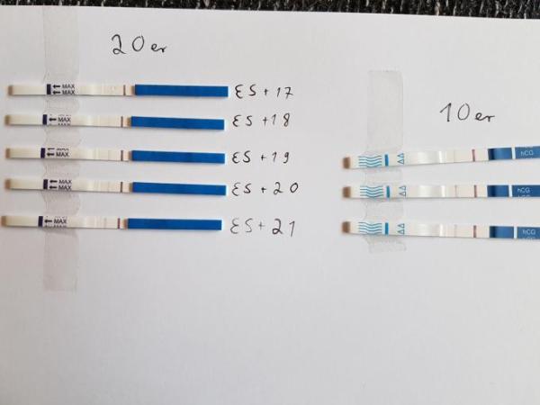 Bild zu Ss tests nur leicht positiv - Forum für Januar - Mamis