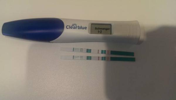 Bild zu Dr. Clearblue digital sagt.... - Forum für Januar - Mamis