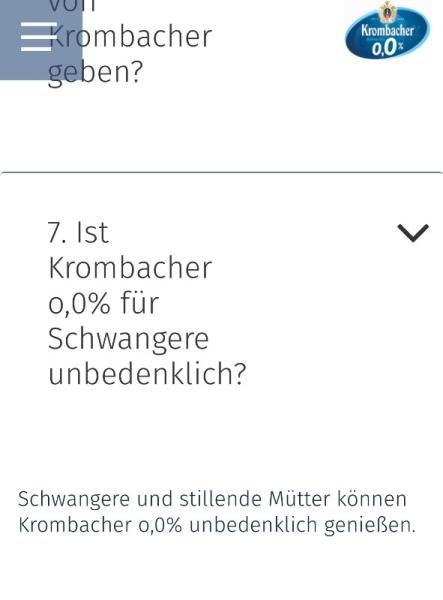 Bild zu Krombacher 0,00 entdeckt - und andere Schwangerschaftsabnormitäten - Forum für Januar - Mamis