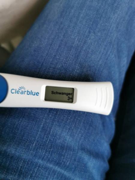 Bild zu So beruhigend 😍 clearblue test! Oh man Leute! Und achja - Forum für Januar - Mamis