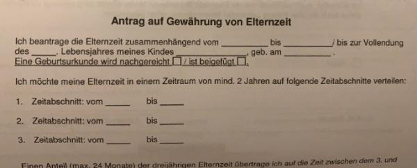 Bild zu Elternzeitantrag - Forum für Januar - Mamis