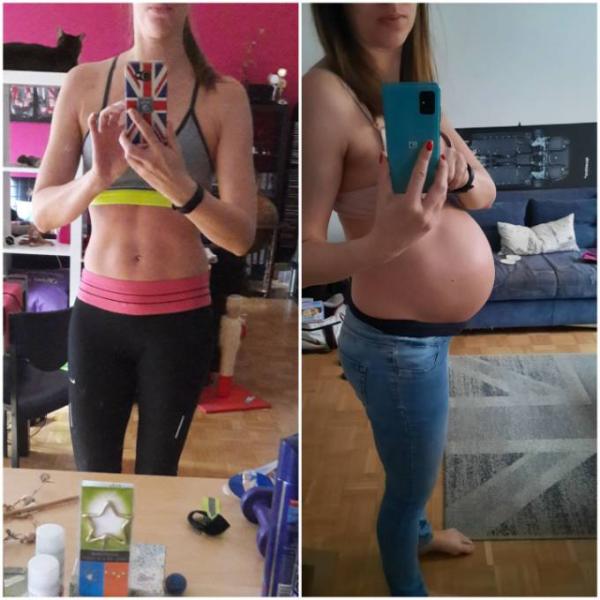Bild zu Vorher/ Nachher - Forum für Januar - Mamis