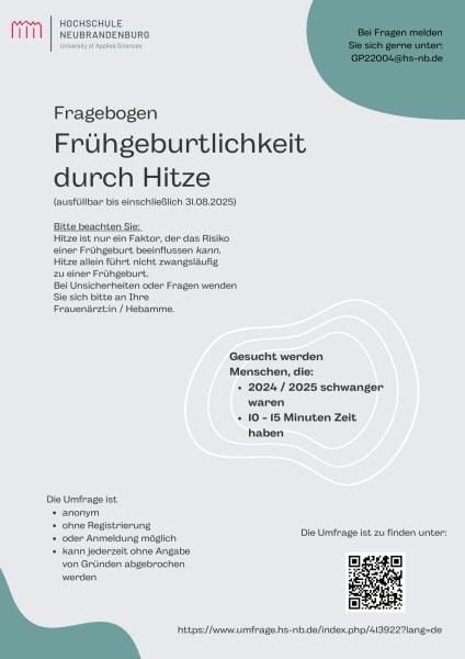 Bild zu Unterstützung bei meiner Umfrage zu Hitze & Frühgeburtlichkeit - Forum für Januar - Mamis
