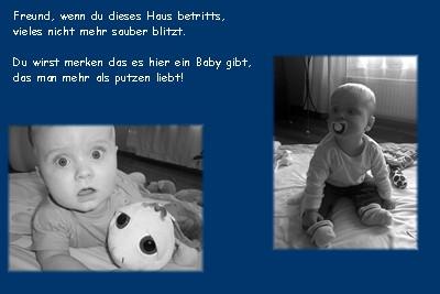 Bild zu Das hängt seit heute an unserer Haustür! Wer mal schauen mag... - Forum für Februar - Mamis