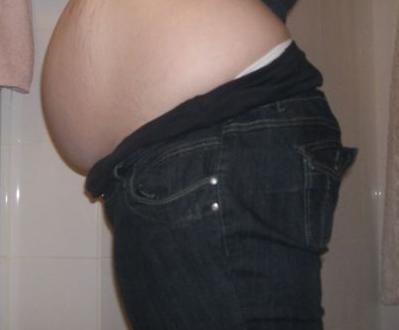 Bild zu hier nochmal der bauch... - Forum für Februar - Mamis