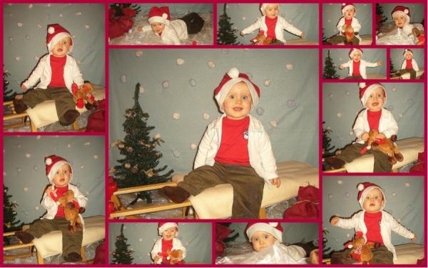 Bild zu Gestern Schneemann, heute Weihnachtsmann! - Forum für Februar - Mamis