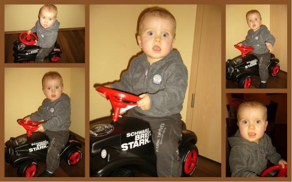 Bild zu Und ich hab hier heute einen kleinen Rennfahrer ;o) - Forum für Februar - Mamis